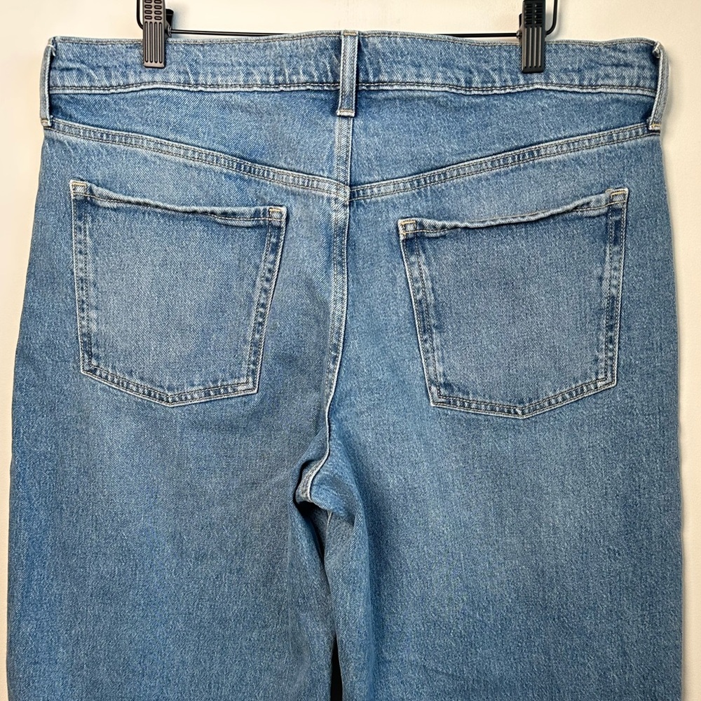 Old Navy Mid-Rise Slouchy Wide-Leg Jeans - Picture 7 of 10